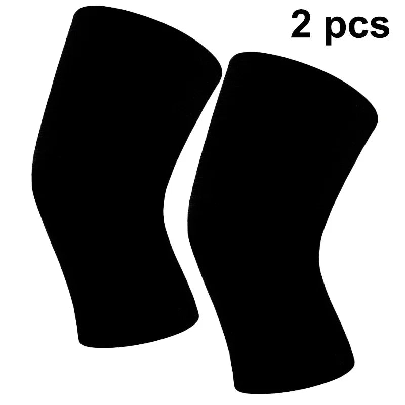 2Pc Bamboo Knee Sleeve,Elastic Compression Knee Brace Breathable Knees Pads Leg Sleeves Thicken Knees Braces Relieve Pain